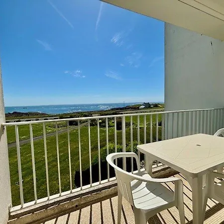 Apartment Quiberon: Renove 35m² Avec Balcon, Vue Mer, Parking, Proche Et Thalasso - Fr-1-478-56